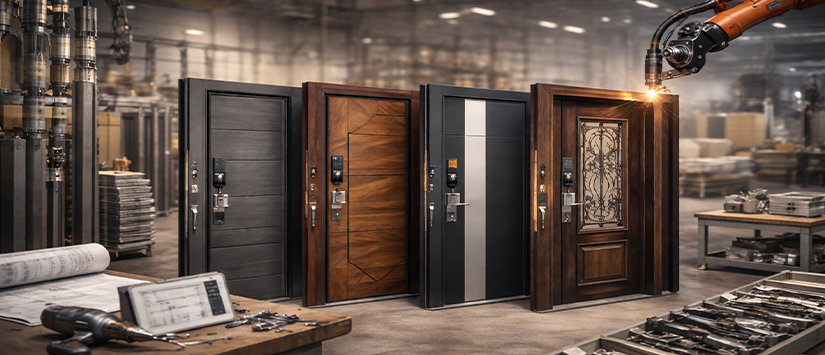 Steel Security Door Manufacturing